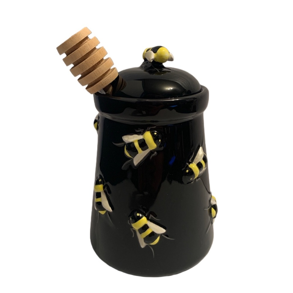 Department 56 Bumble Bee Black Jar Buzz